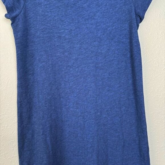 Boden slub knit colorblock short sleeve t-shirt dress 10 - Picture 8 of 11